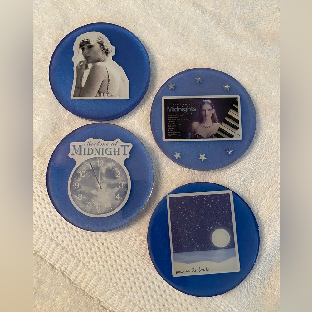 Taylor Swift set of 4 coasters